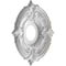 Ekena Millwork Attica PVC Medallion (Canopies up to 5"), 13"OD x 3 1/2"ID x 3/4"P, Metallic Champagne Mist CMP13ATECE - alternate 3
